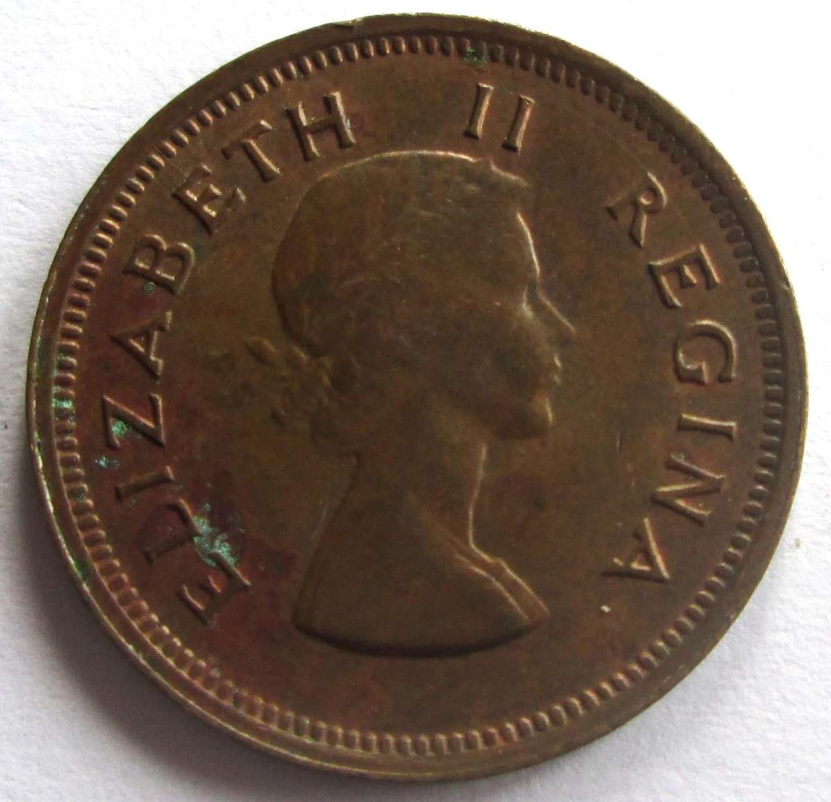 1955 Union of South Africa Quarter Penny