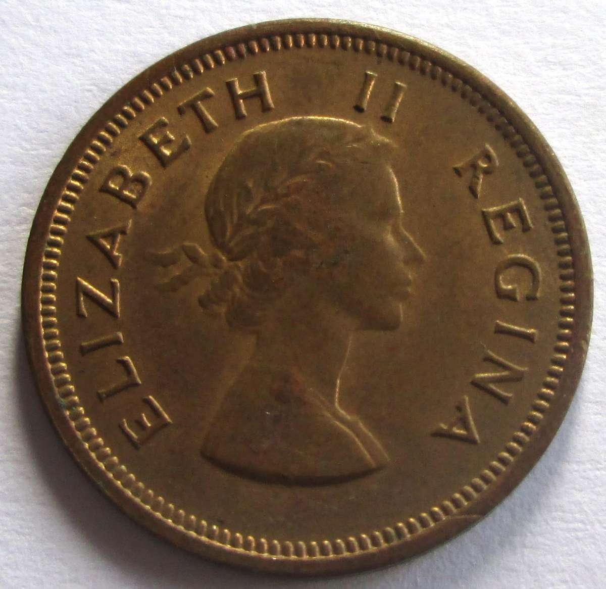 1958 Union of South Africa Quarter Penny