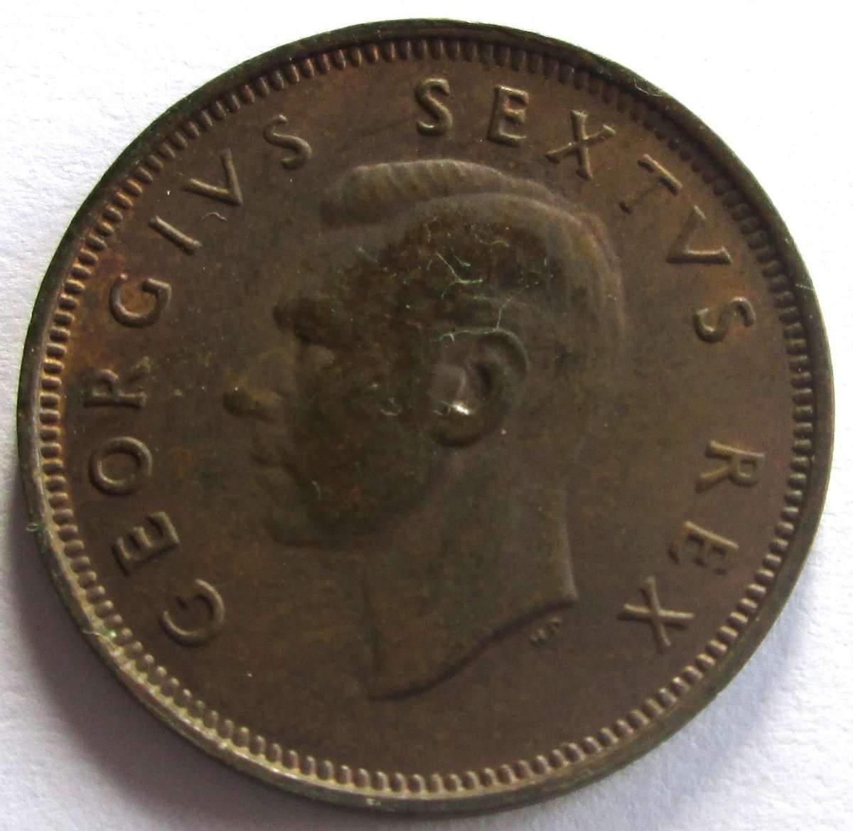 1951 Union of South Africa Quarter Penny