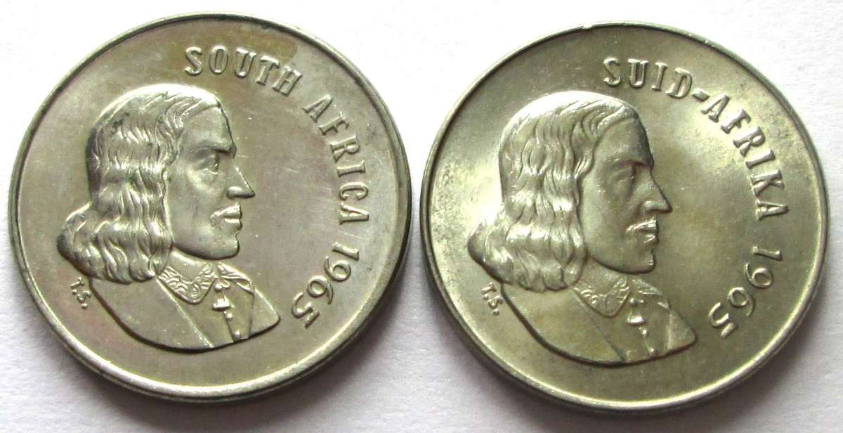 1965 South Africa 5 Cents