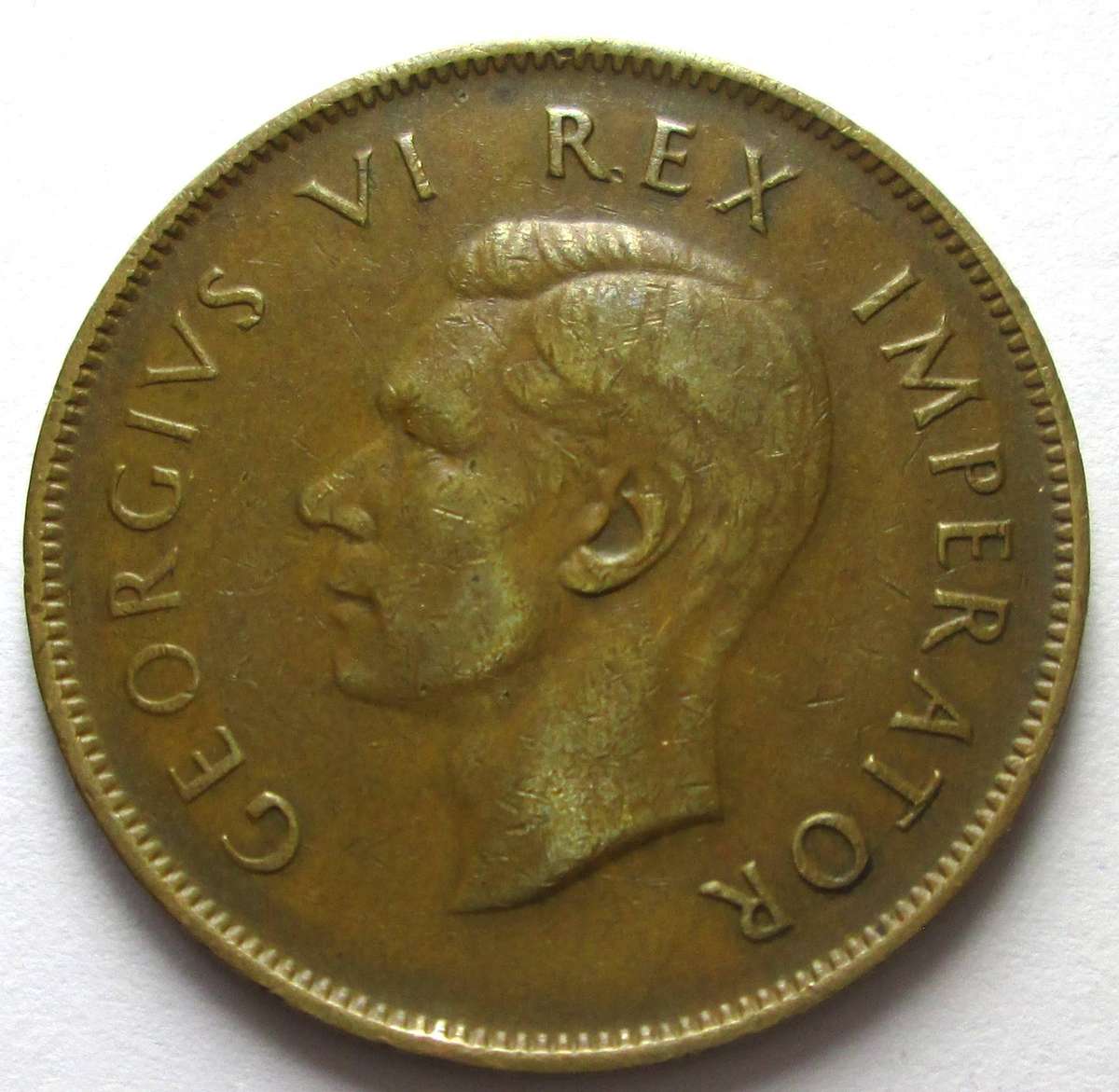 1943 Union of South Africa 1 Penny