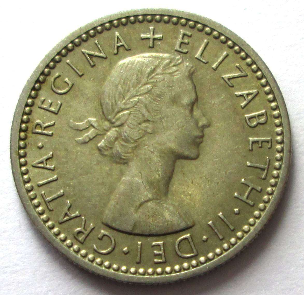 1958 Great Britain 6 Pence