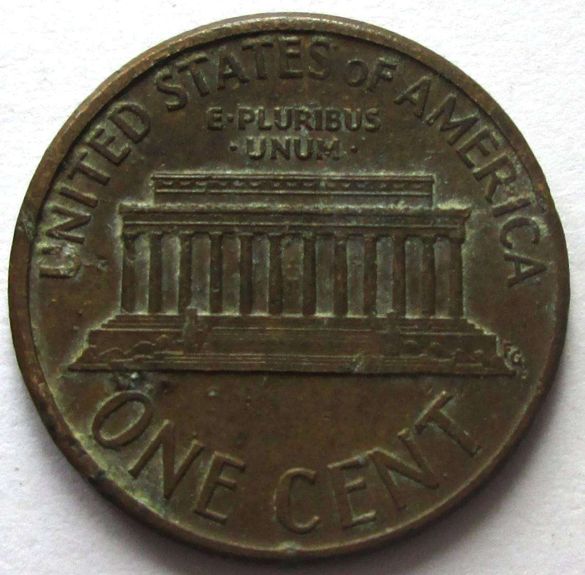 1991 United States of America 1 Cent