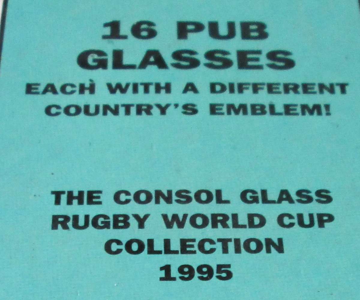 1995 World Cup Rugby Memorabilia Collection