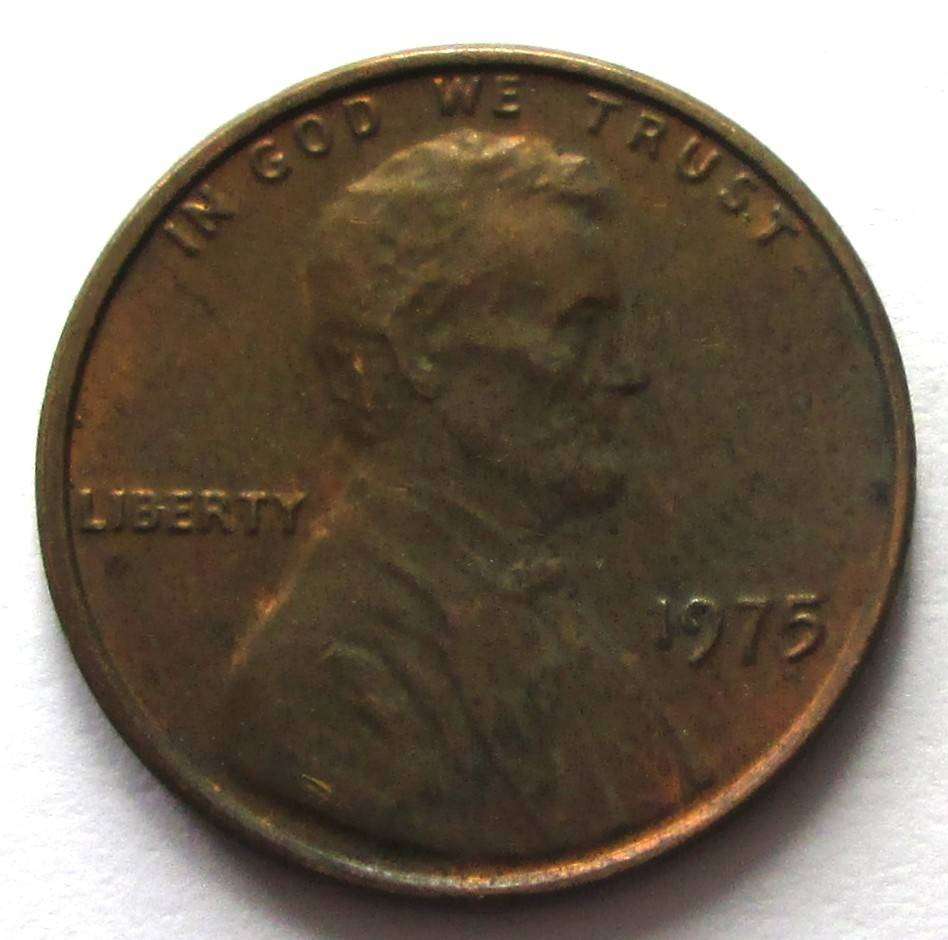 1975 United States of America 1 Cent