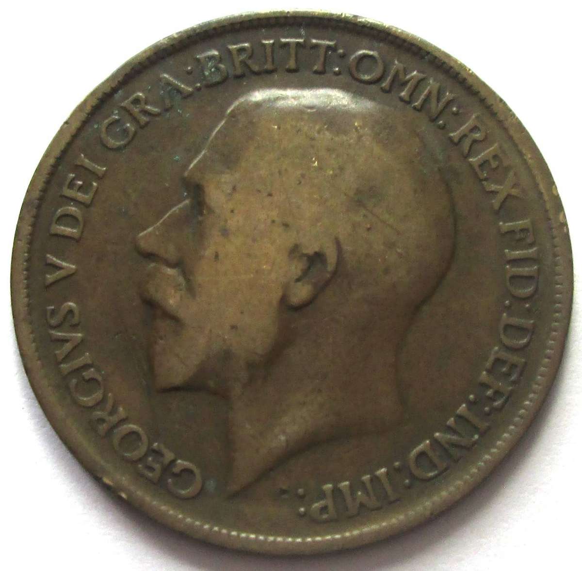1914 Great Britain 1 Penny