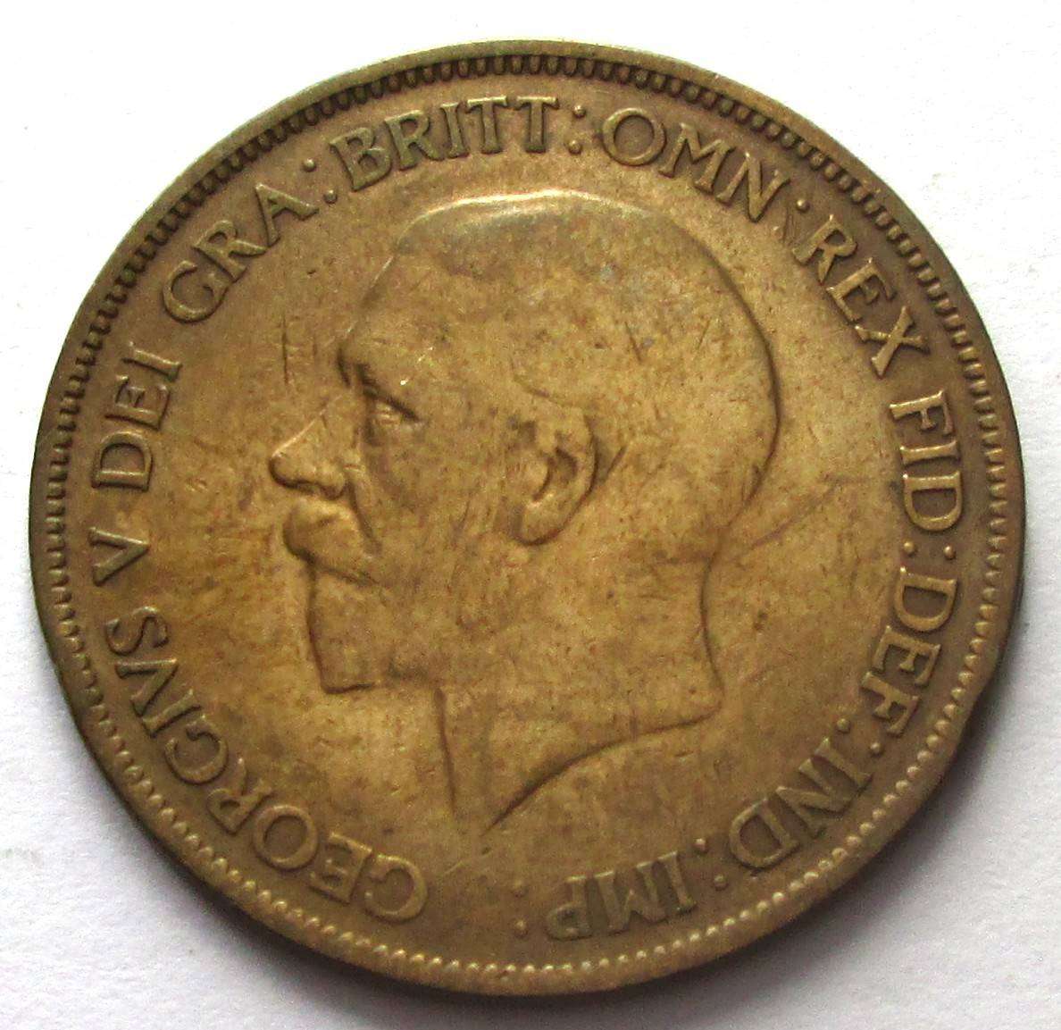 1928 Great Britain 1 Penny