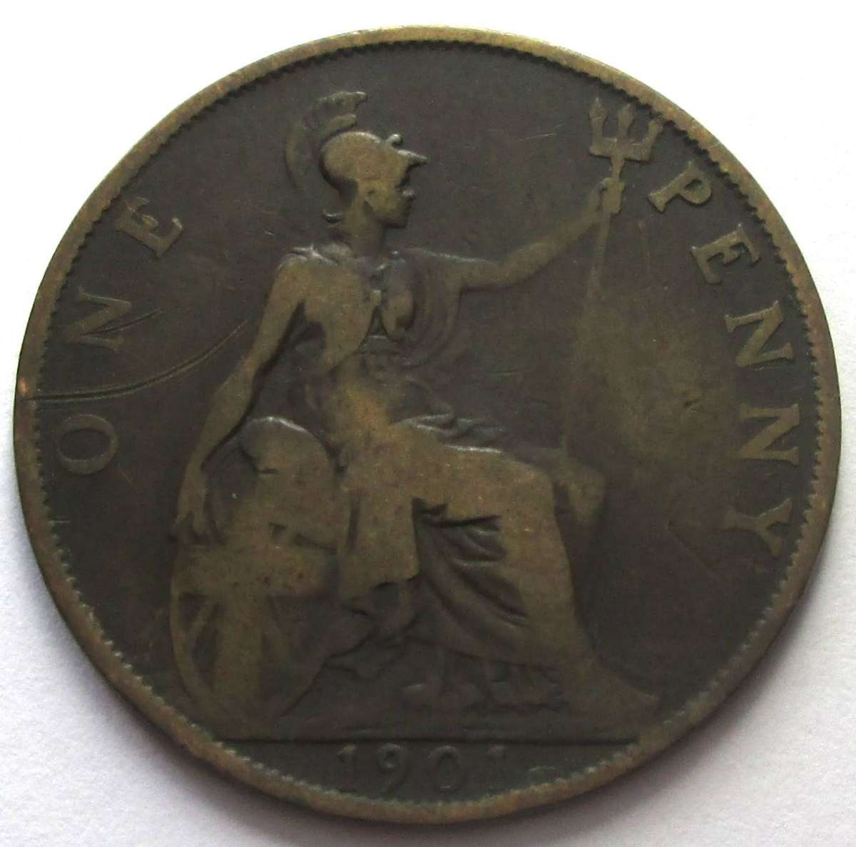 1901 Great Britain 1 Penny