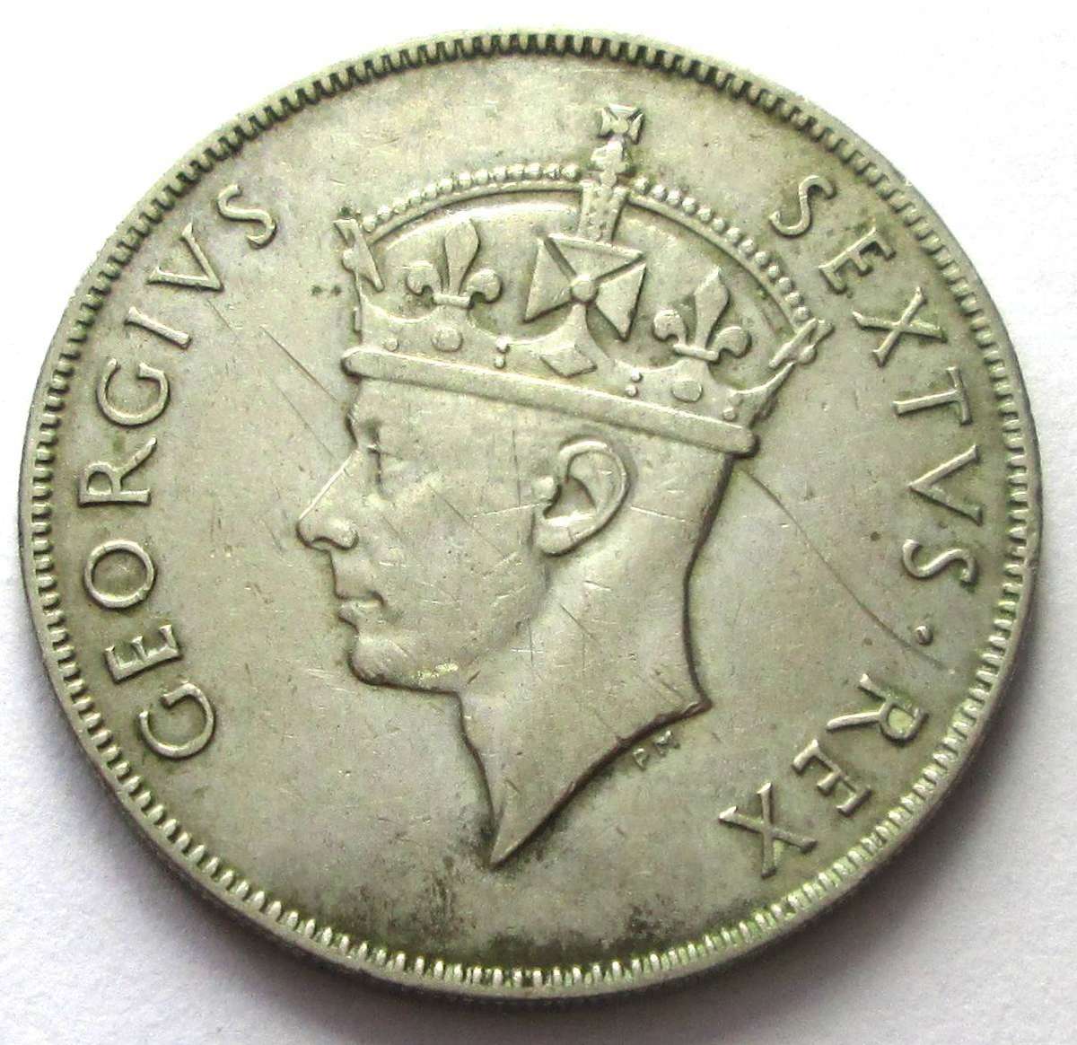 1950 East Africa 1 Shilling