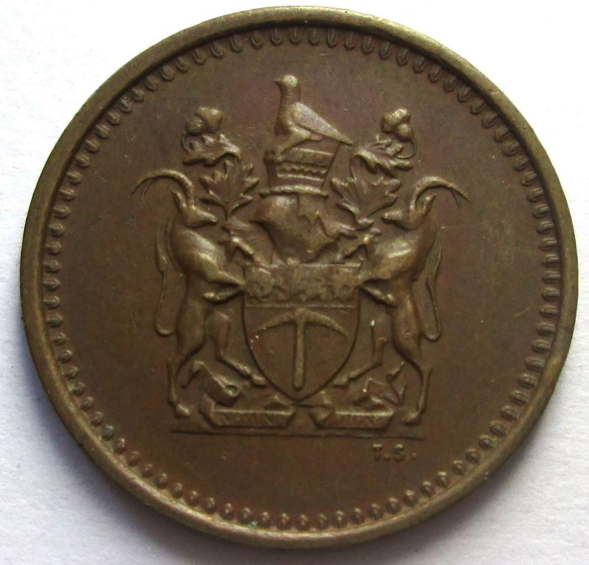 1972 Rhodesia 1 Cent
