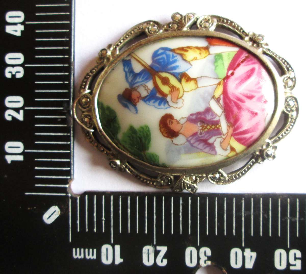 Limoges France Brooch