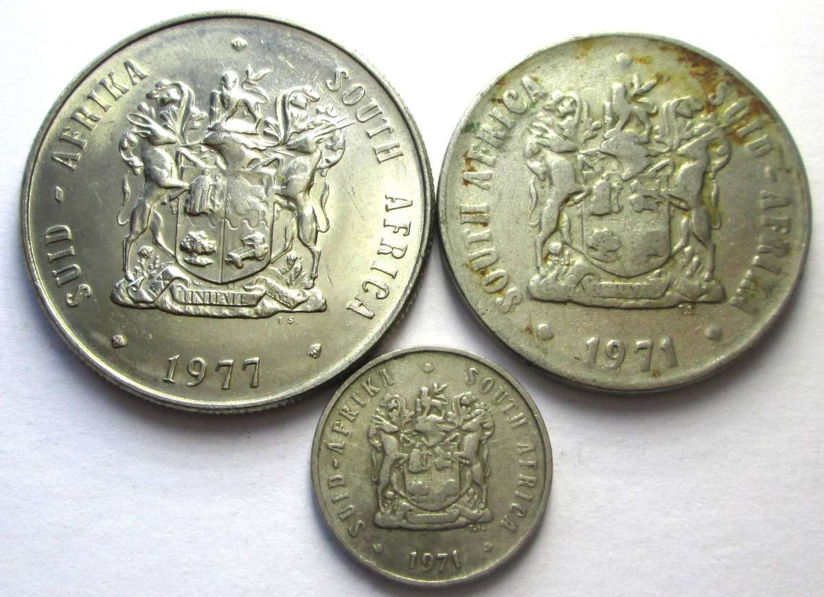 1971 South Africa Coins