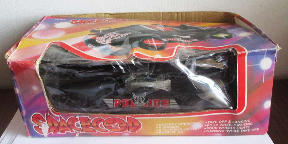 Spacecop Space Cop Car Vehicle Cheng Ching Toys Vintage Battery Operated