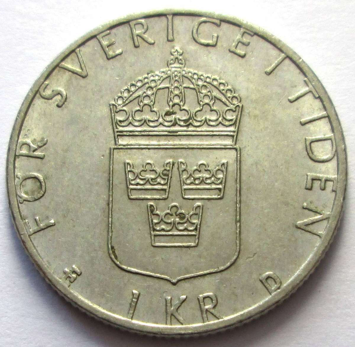 1990 Sweden 1 Krona