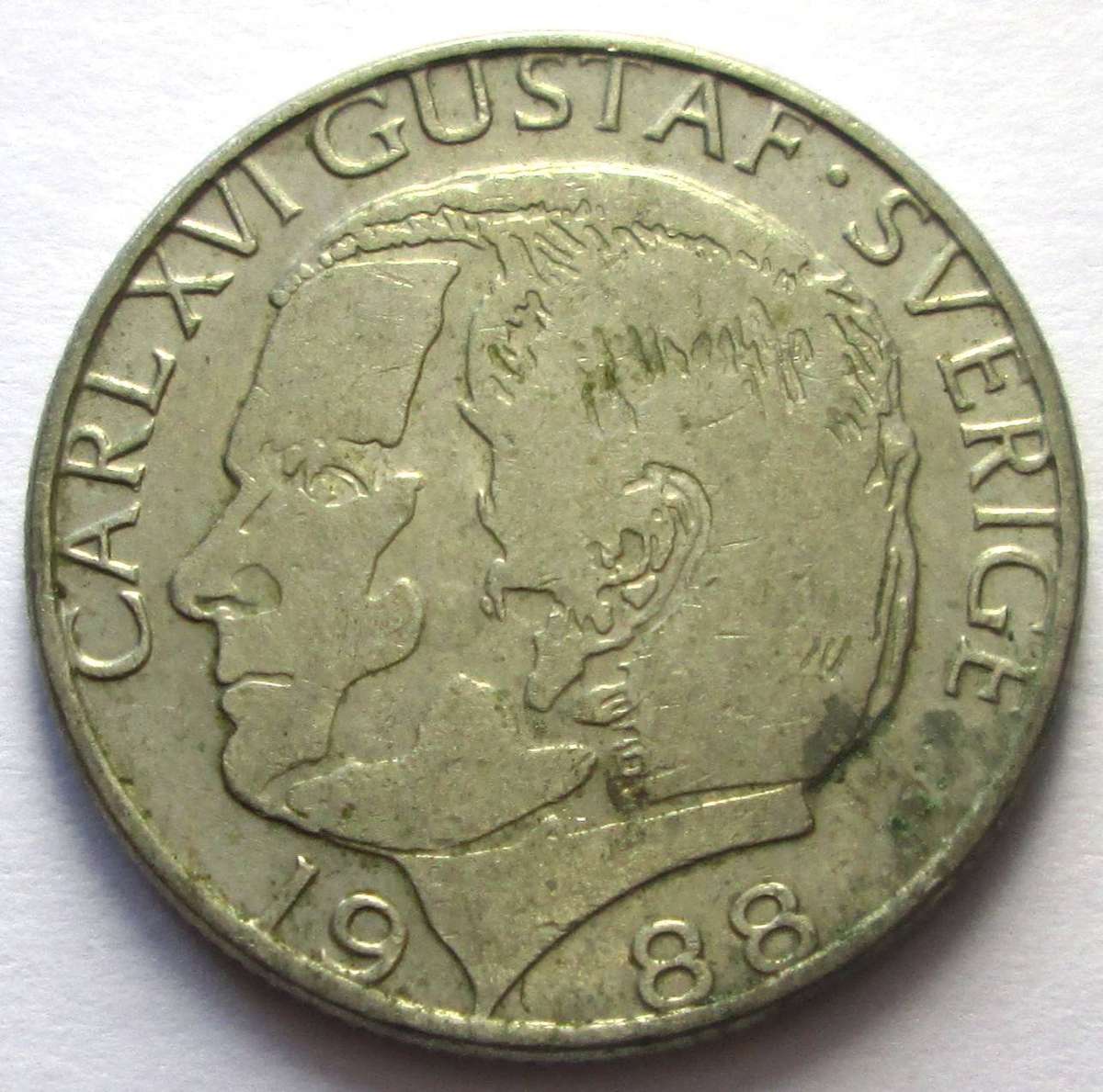 1988 Sweden 1 Krona