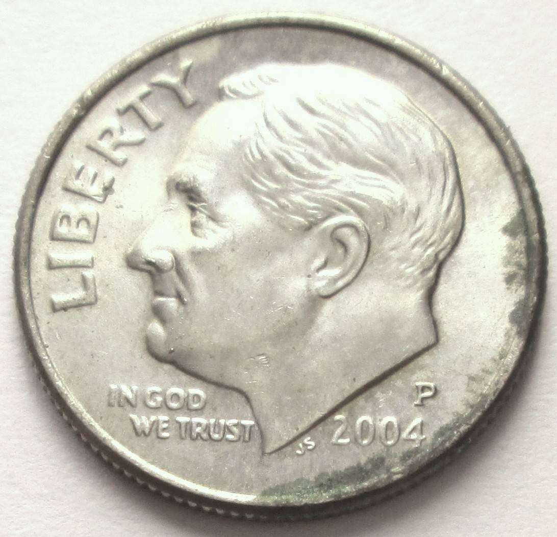 2004 United States of America 1 Dime
