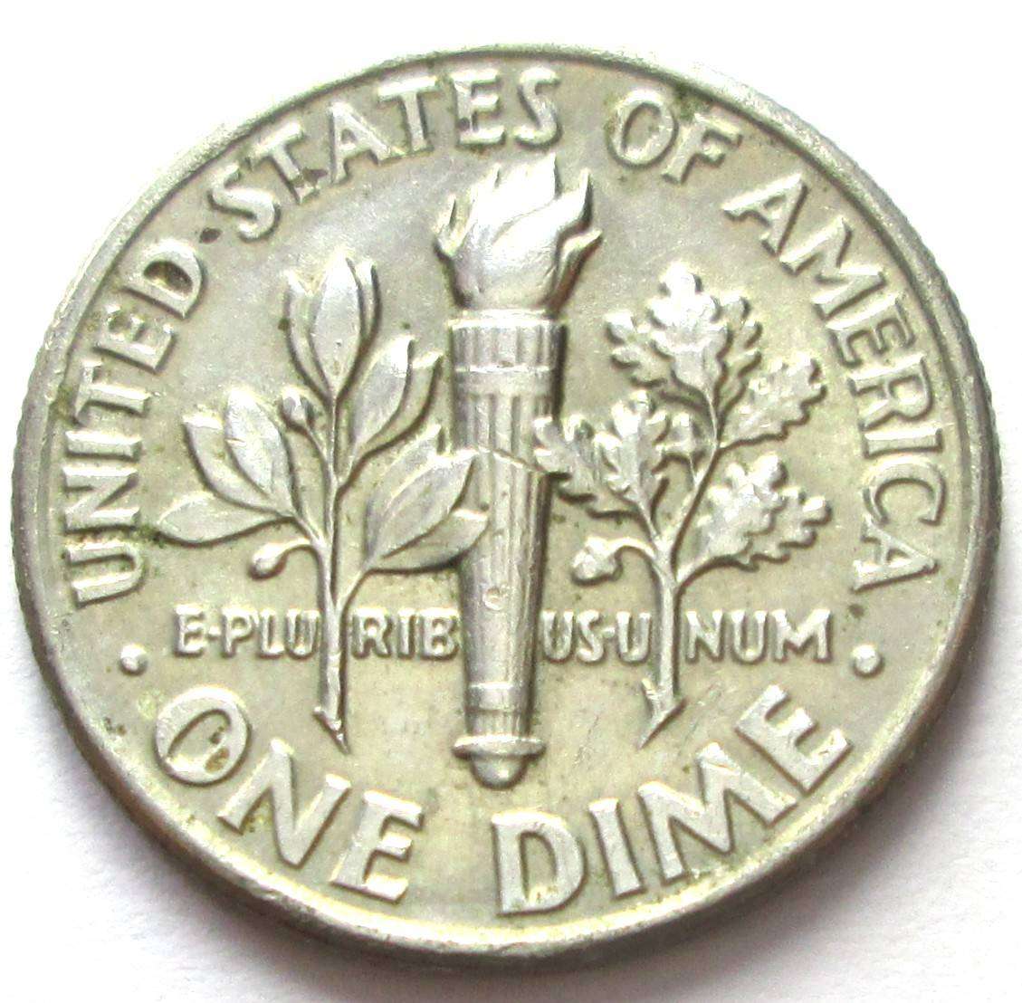 1991 United States of America 1 Dime