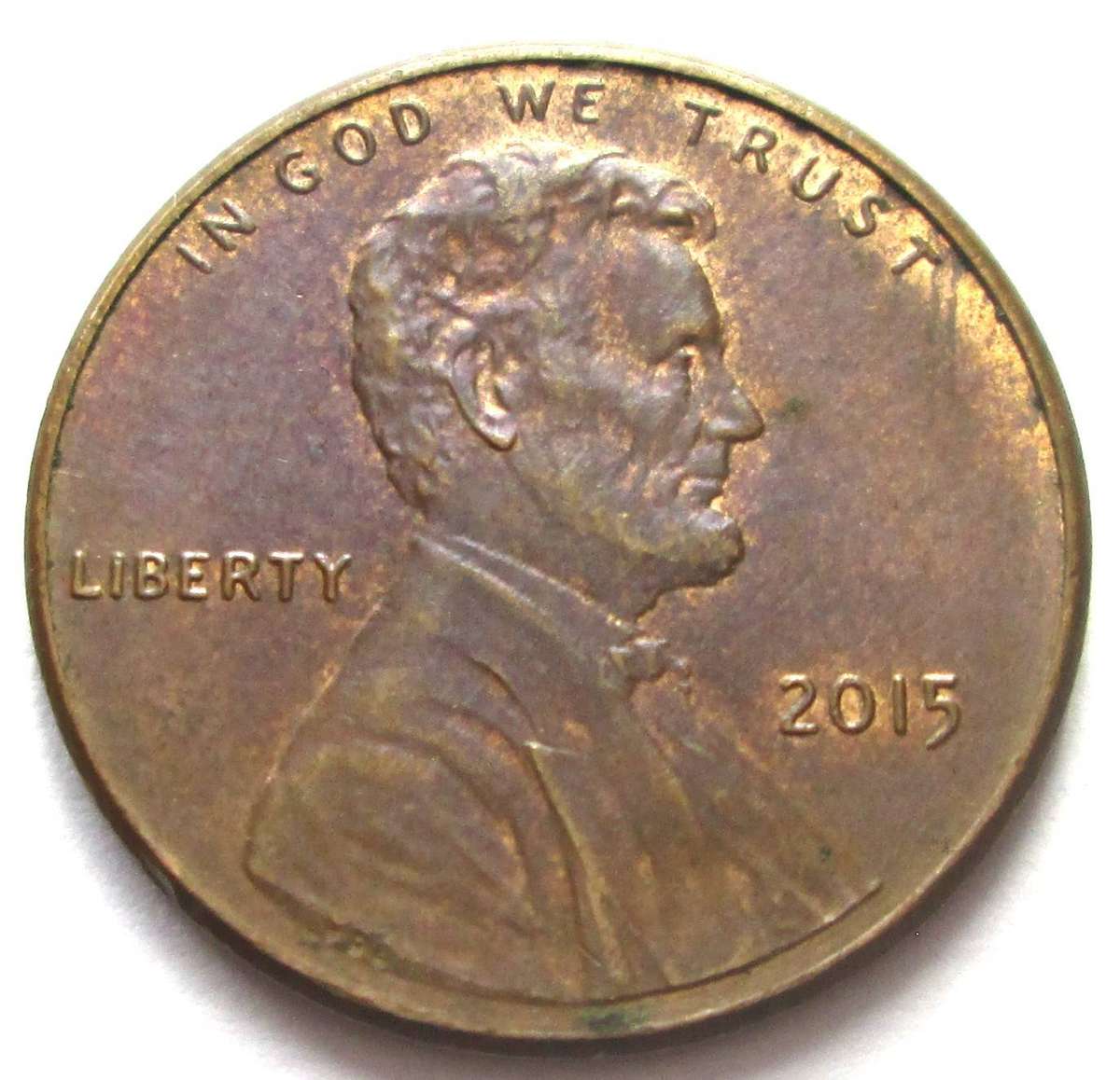 2015 United States of America 1 Cent