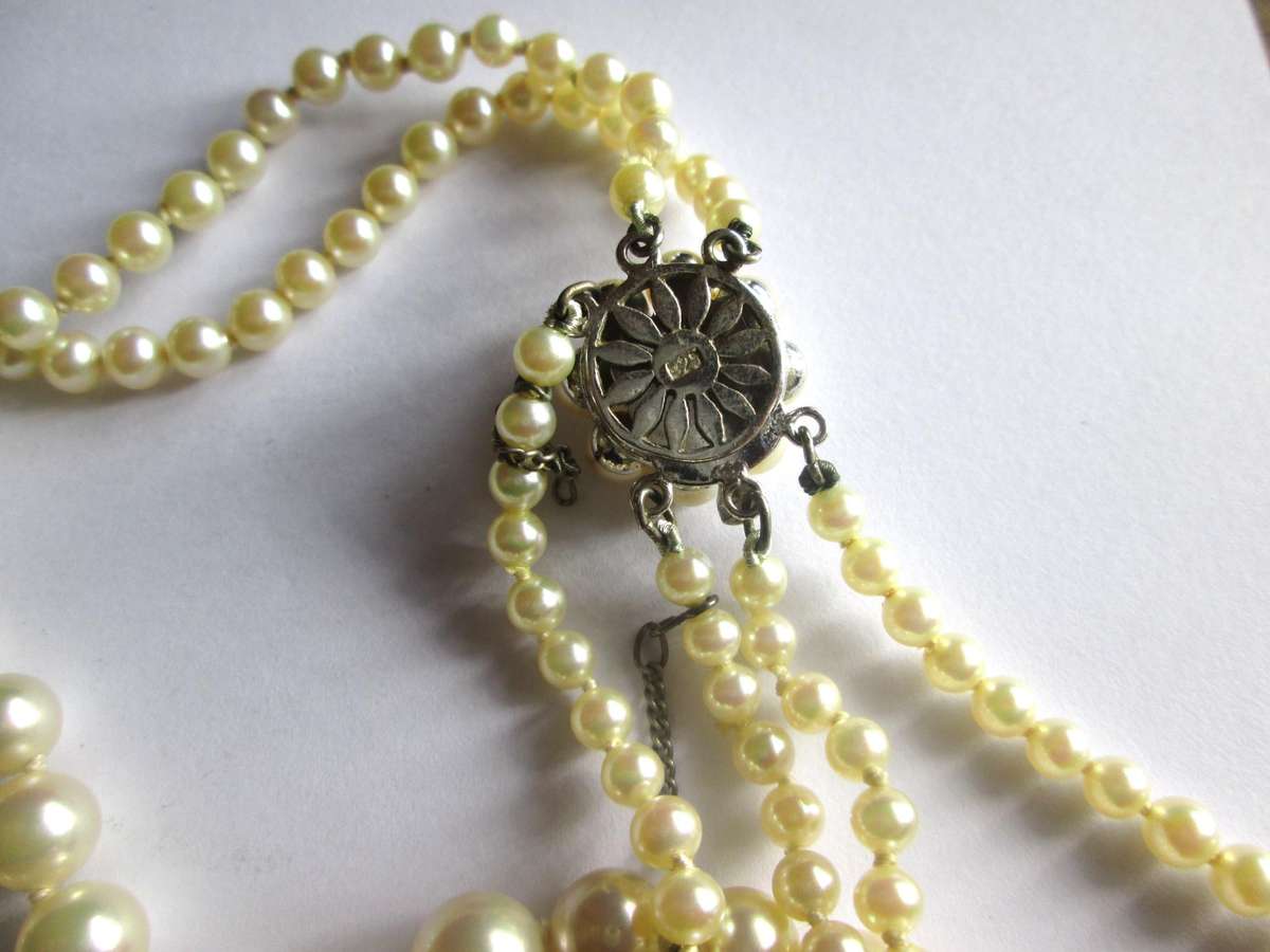 Majorica Spain Necklace No F596319 with Certificate