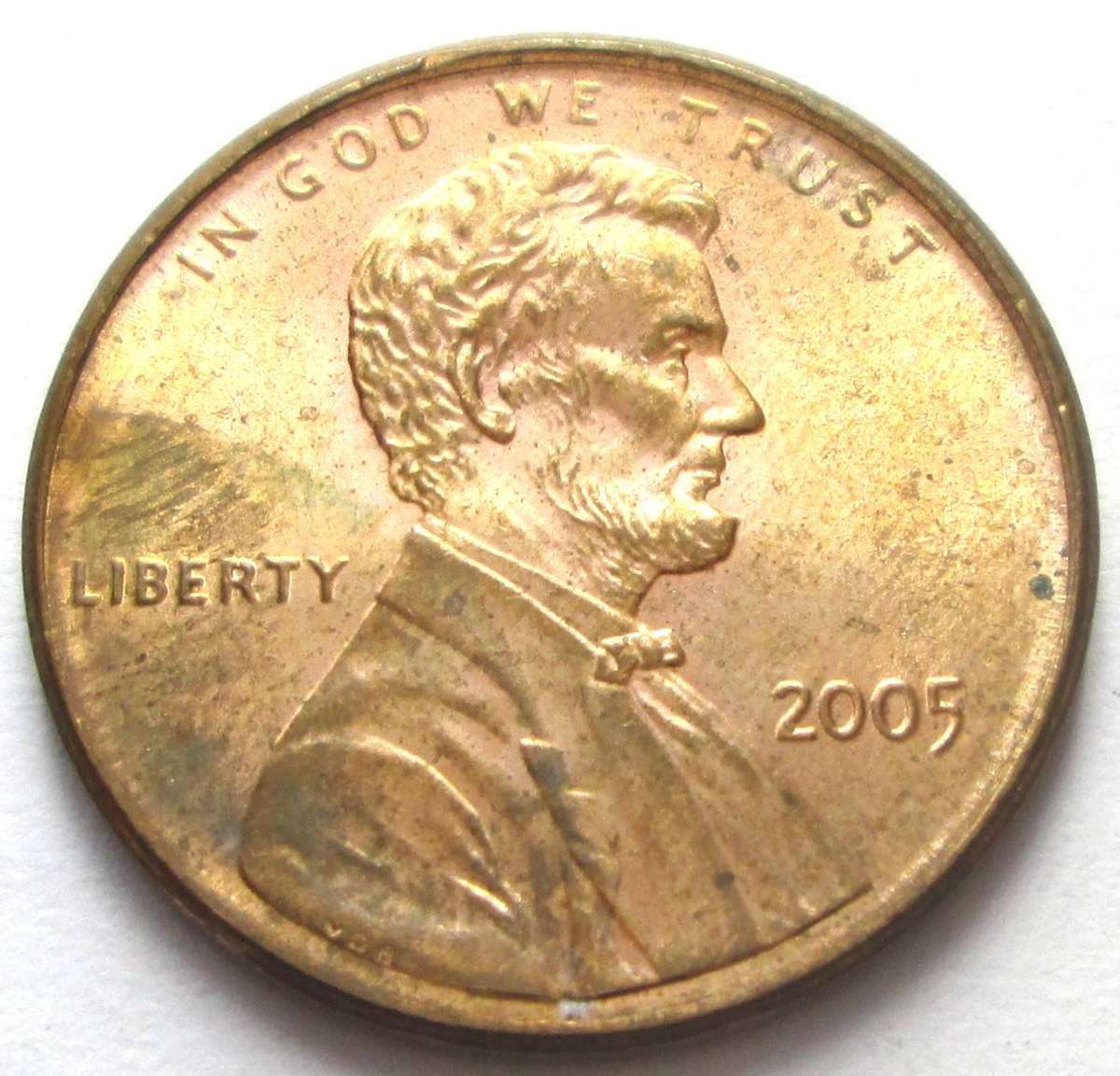 2005 United States of America 1 Cent
