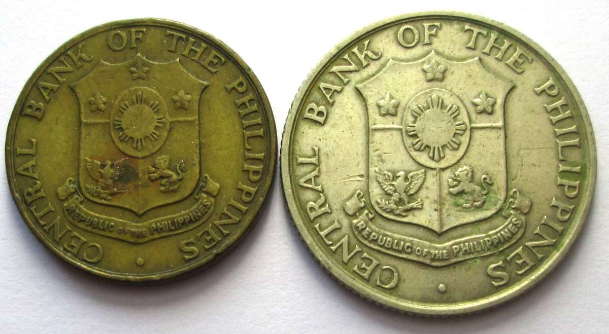 1966 Philippines 5 Centavos 25 Centavos