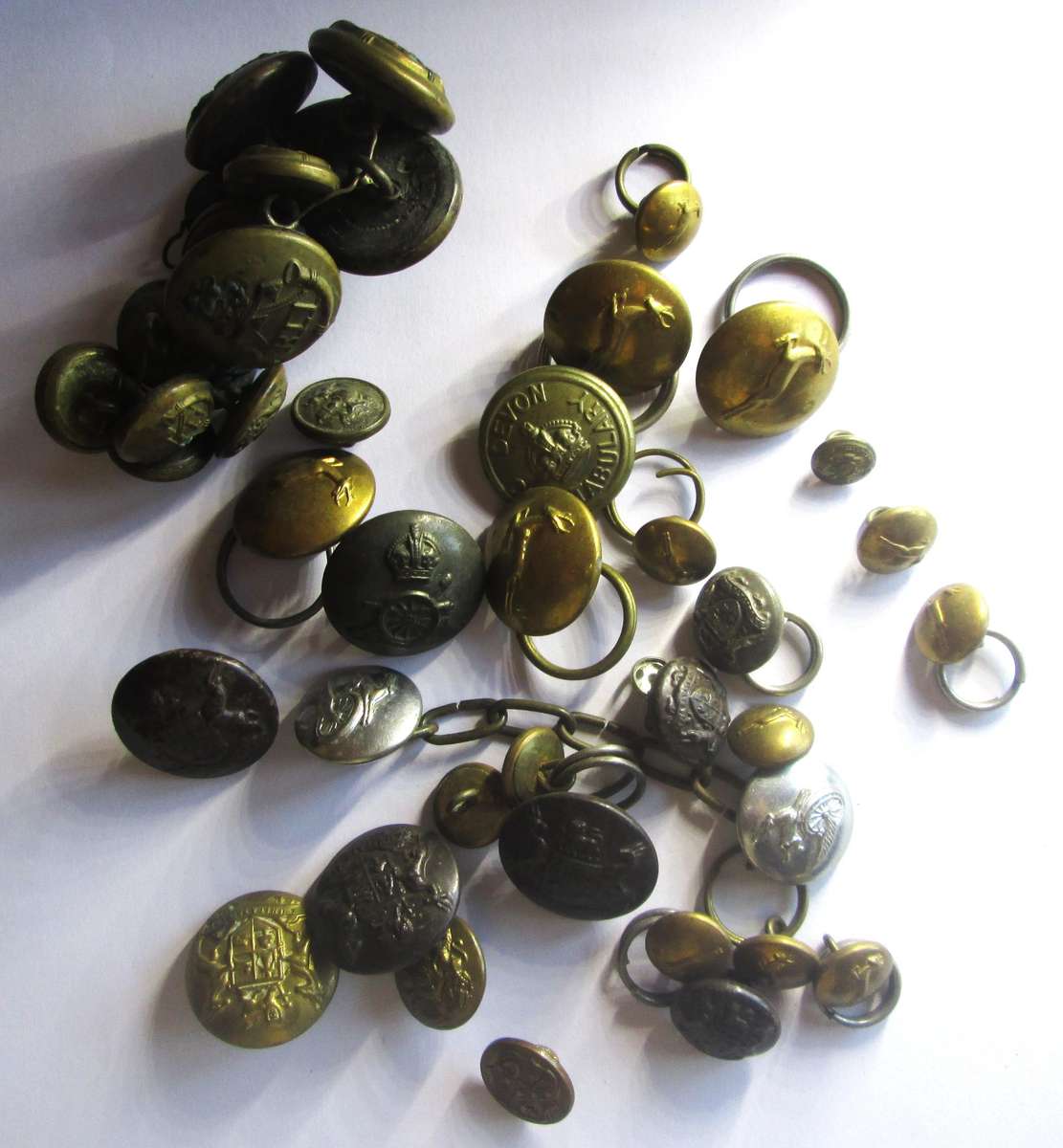 Assorted Military Buttons