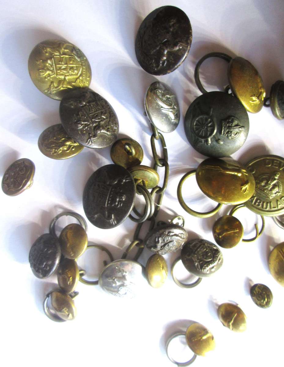 Assorted Military Buttons