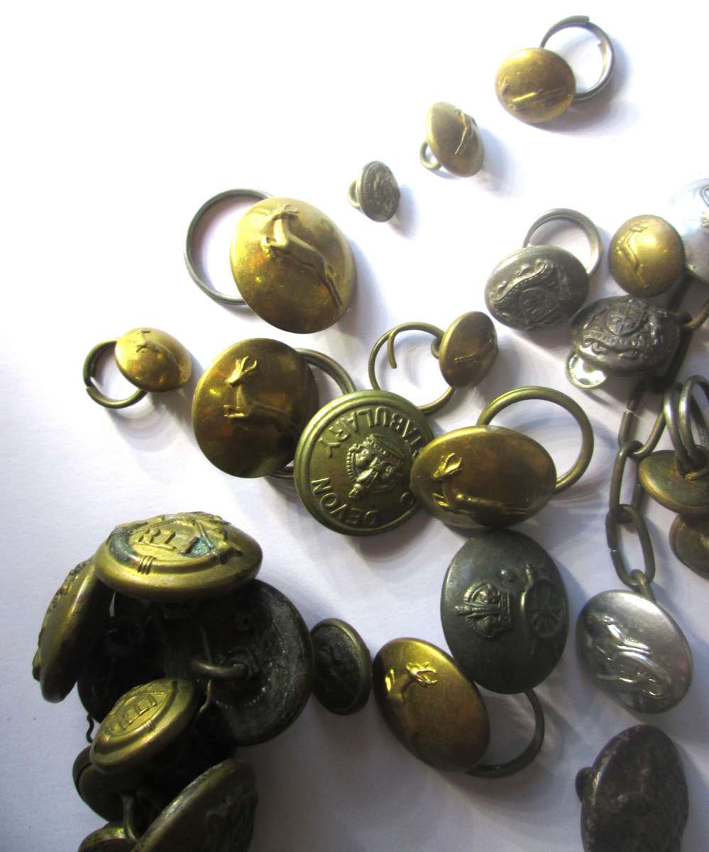 Assorted Military Buttons