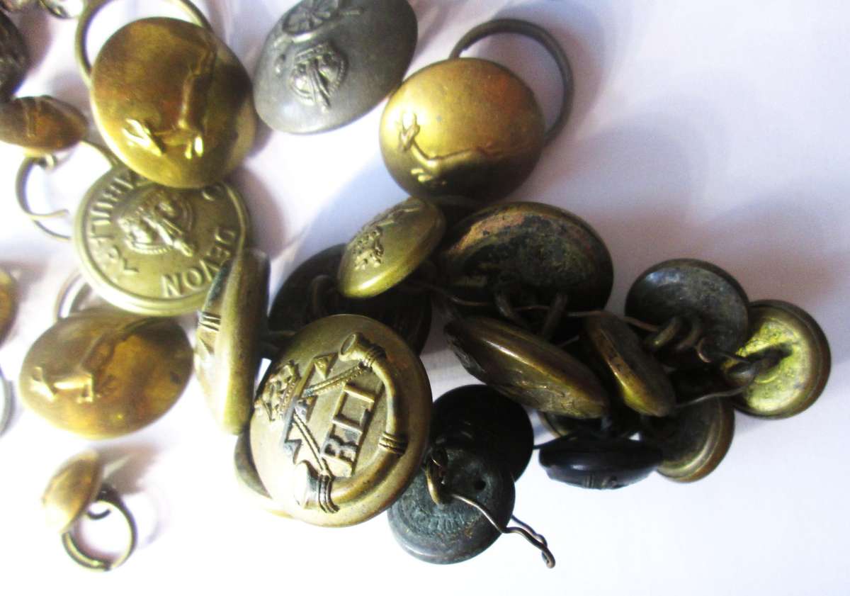 Assorted Military Buttons