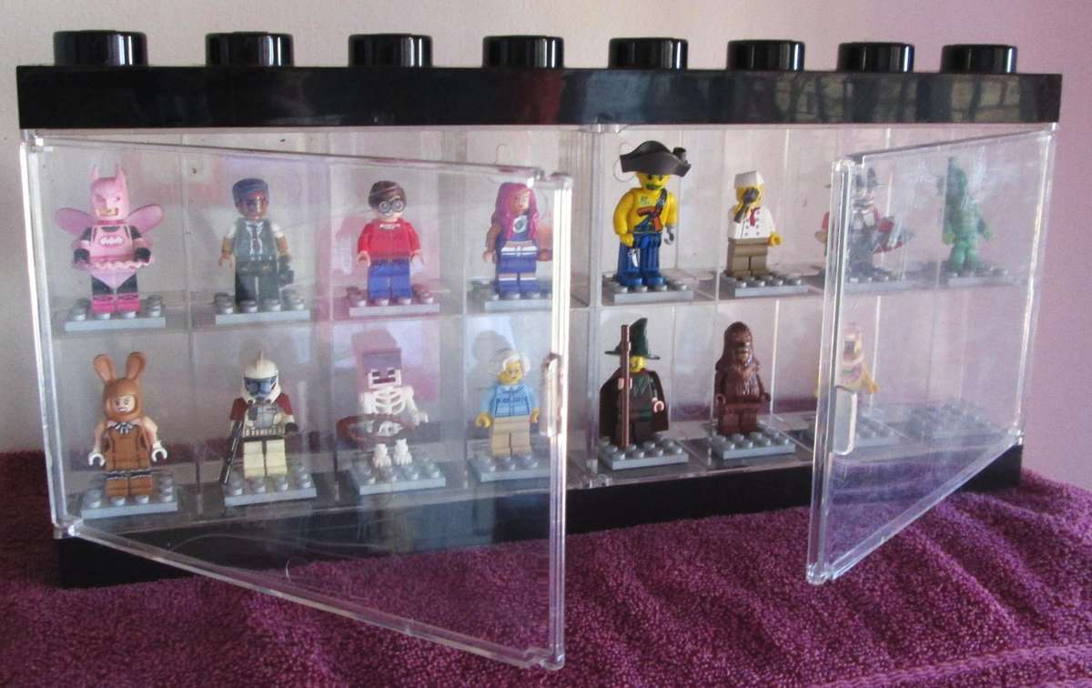 LEGO Minifigures 15 Set in Black Display Case