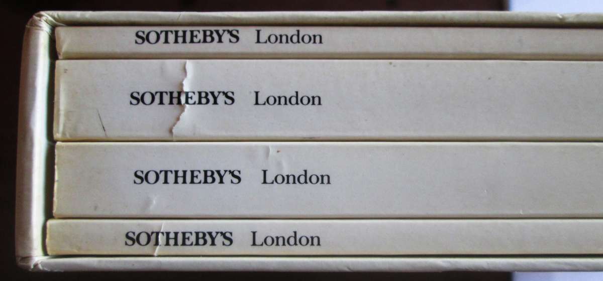 1988 Elton John 4 Volume Books Sotheby Collection