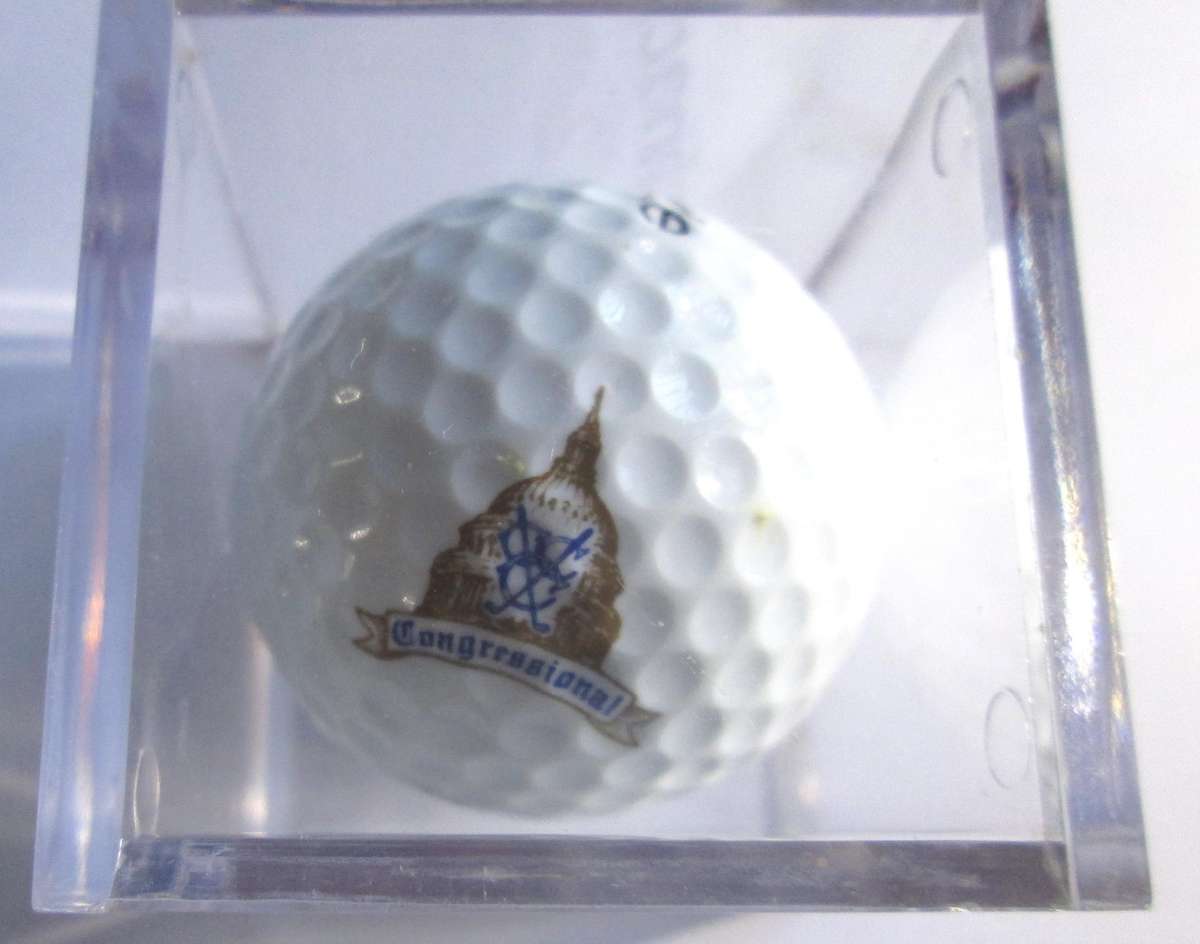 Autographed Topflight and Pinnacle Golf Balls