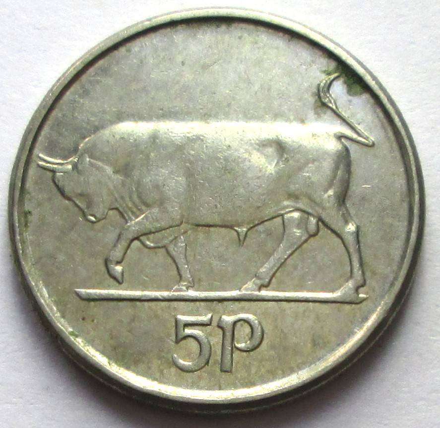 1992 Ireland 5 Pence