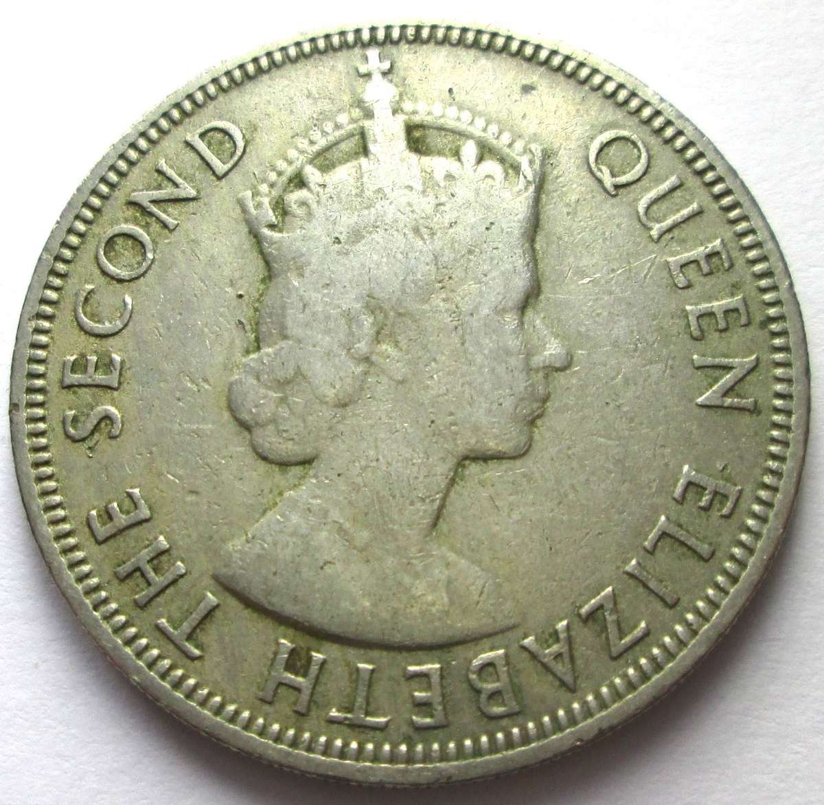 1954 Seychelles 1 Rupee