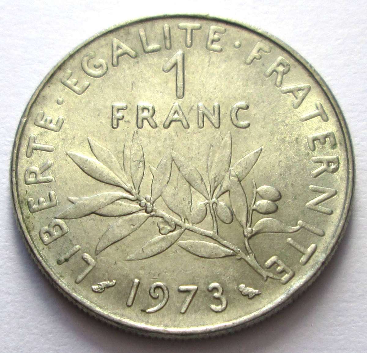 1973 FRANCE 1 FRANC