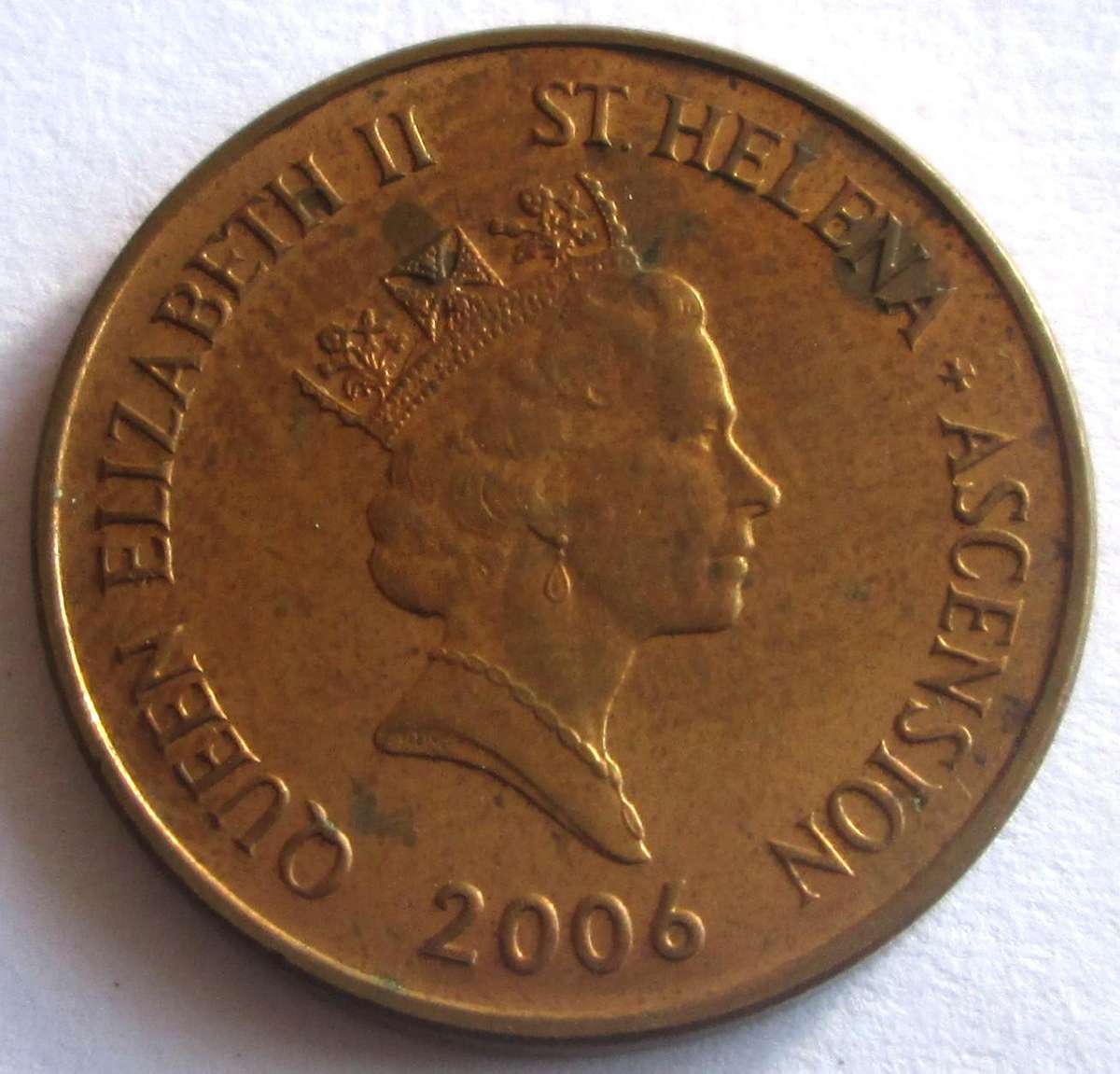 2006 St Helena 1 Penny