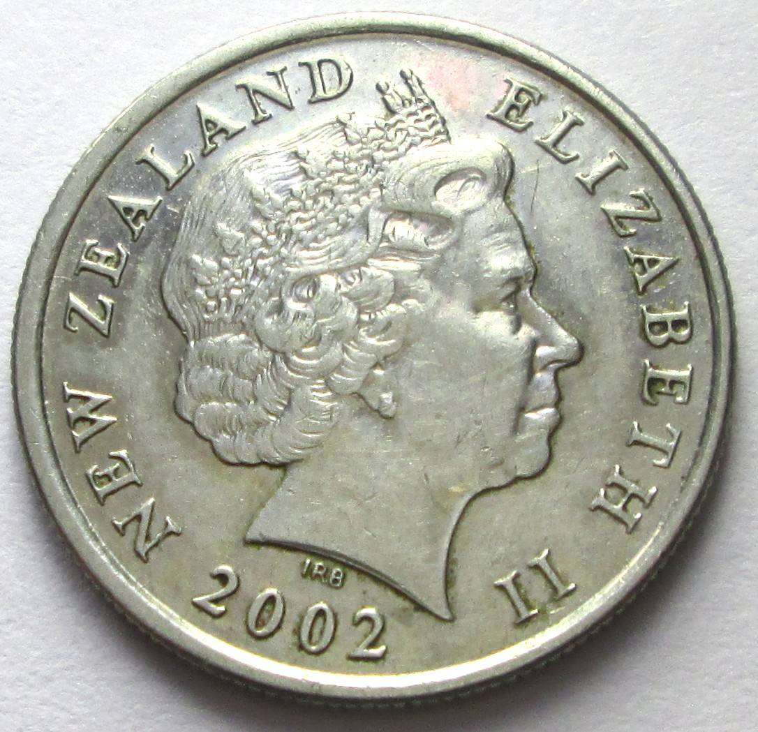 2002 New Zealand 5 Cents