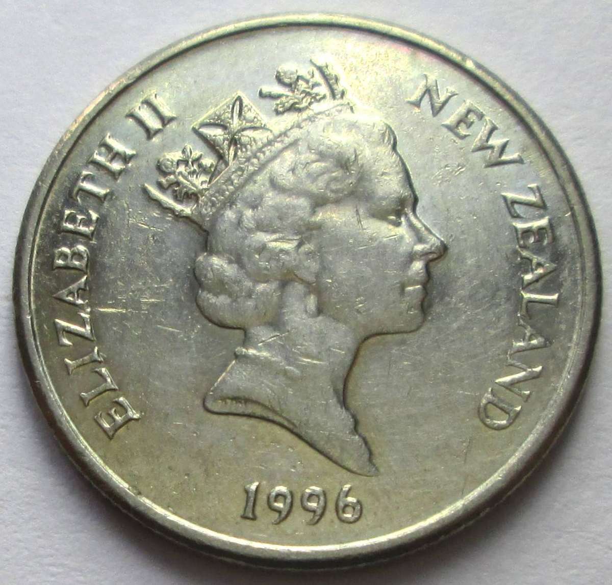 1996 New Zealand 5 Cents