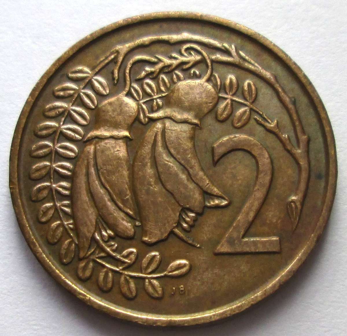 1975 New Zealand 2 Cents