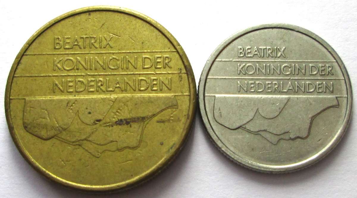 1990 Netherlands 5 Cents 25 Cents