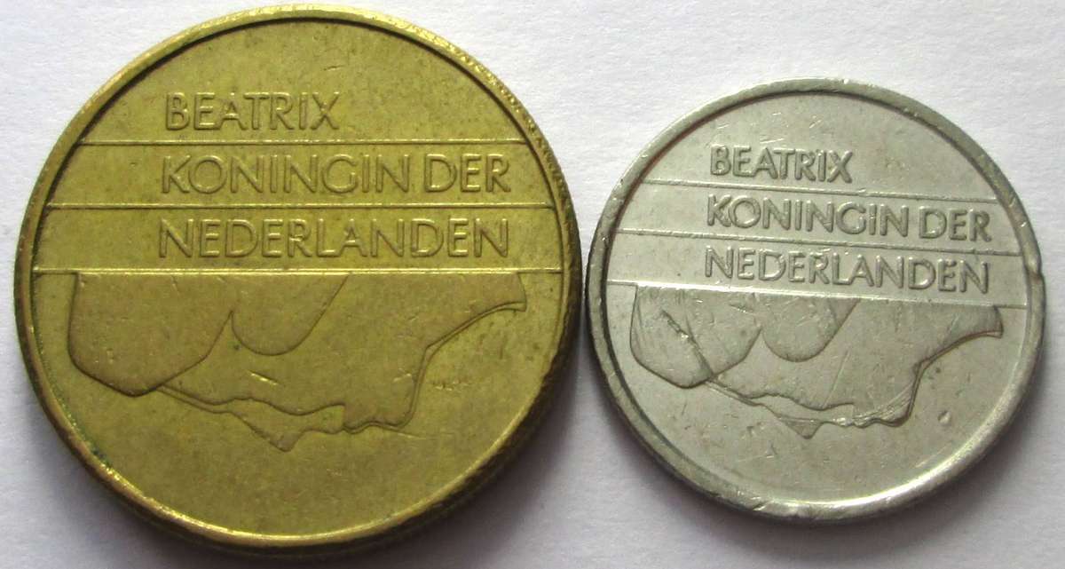 1989 Netherlands 5 Cents 25 Cents
