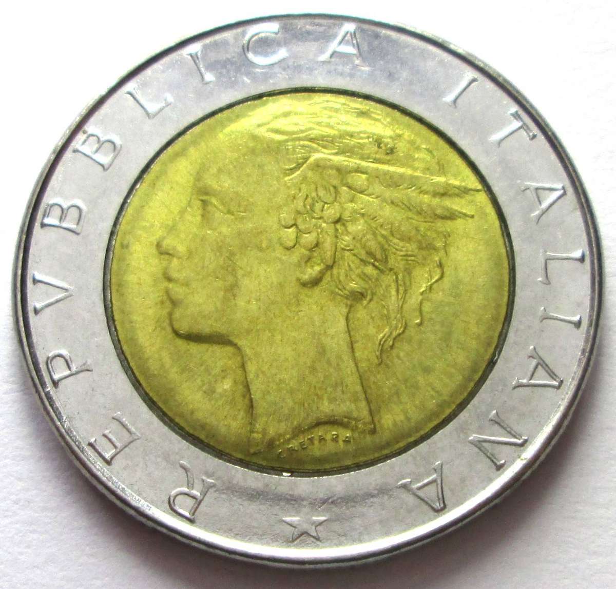 1986 Italy 500 Lira