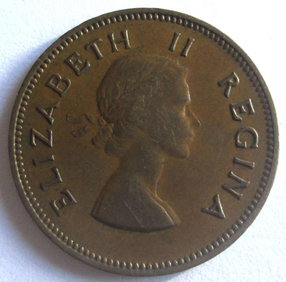 1959 Union of South Africa Half Penny