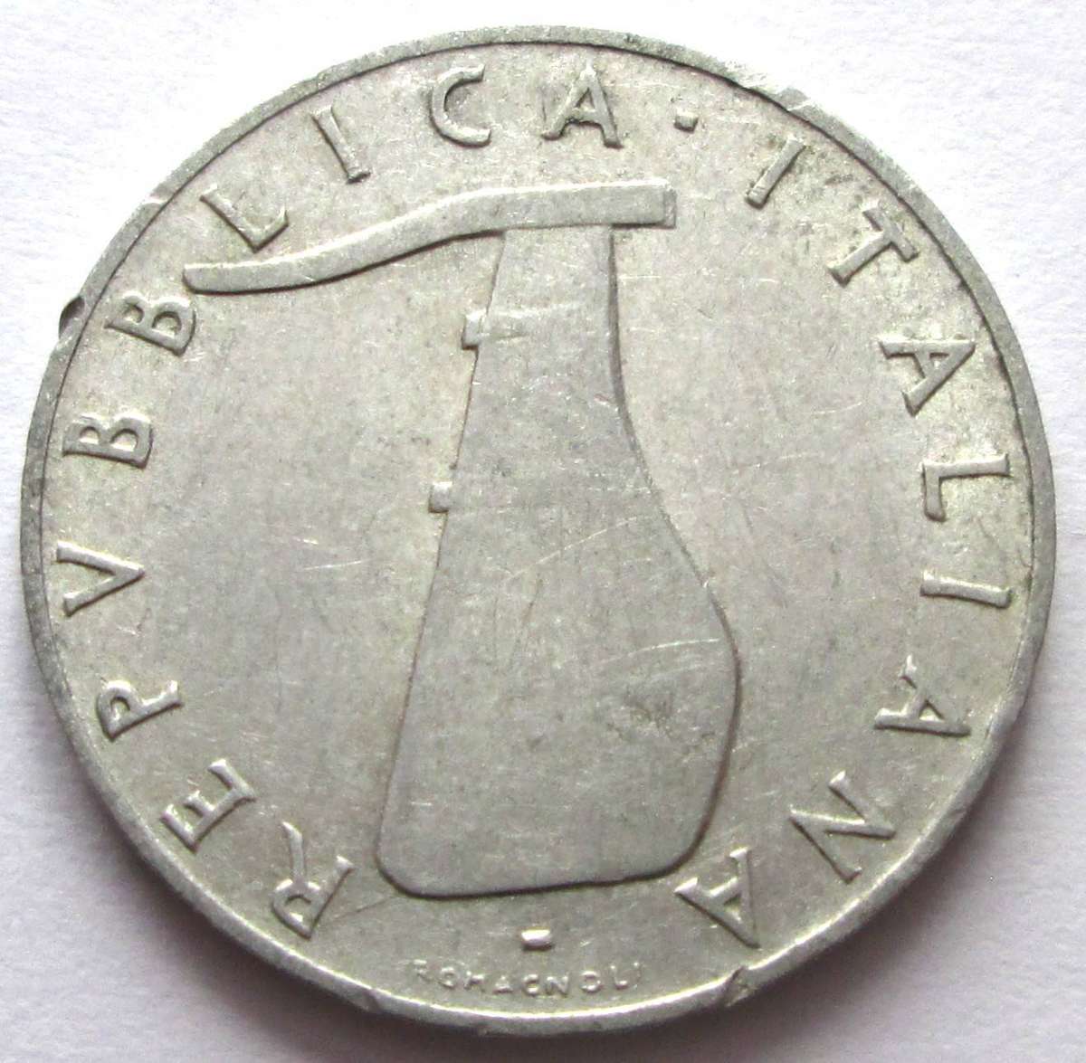 1952 Italy 5 Lira
