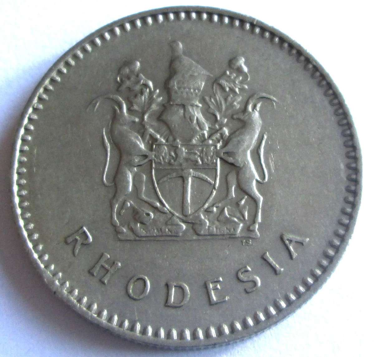 1975 Rhodesia 25 Cents