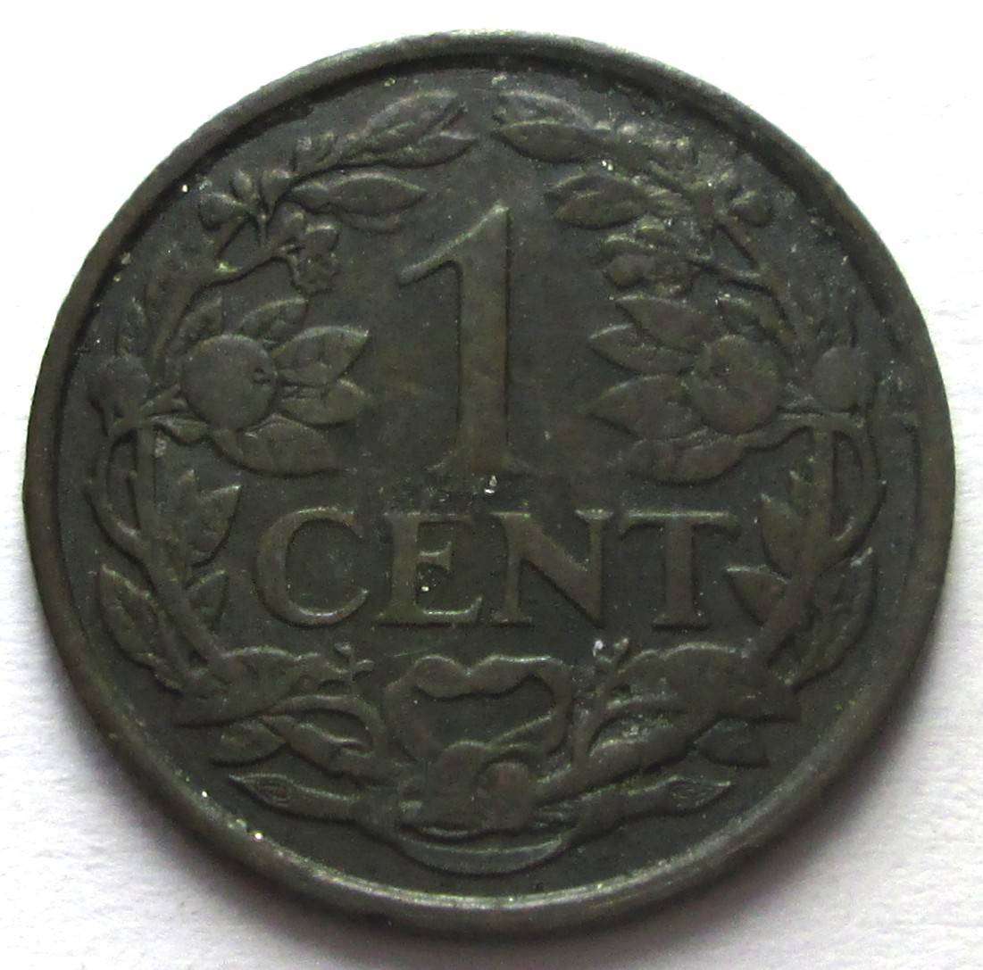 1939 Netherlands 1 Cent