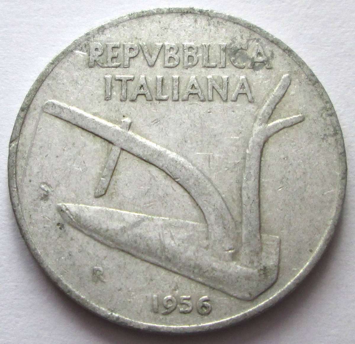 1956 Italy 10 Lira