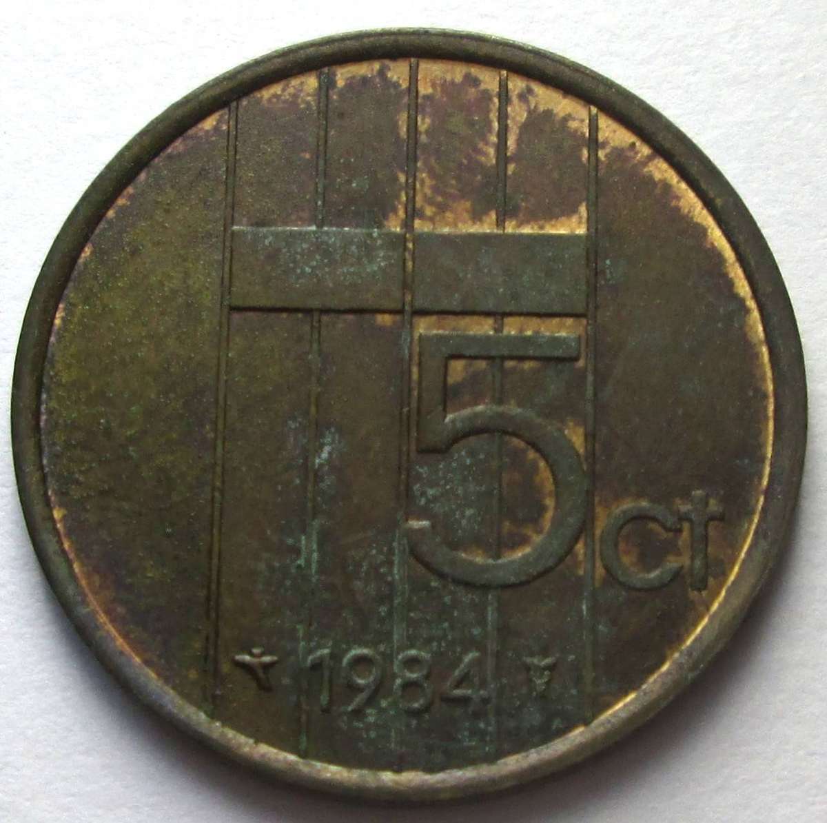 1984 Netherlands 5 Cents