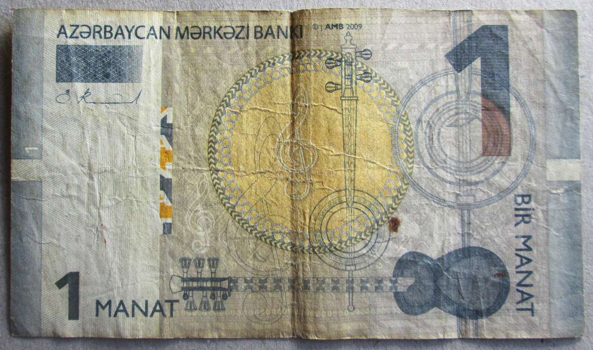 2009 Azerbaijan 1 Manat Nr C44507318