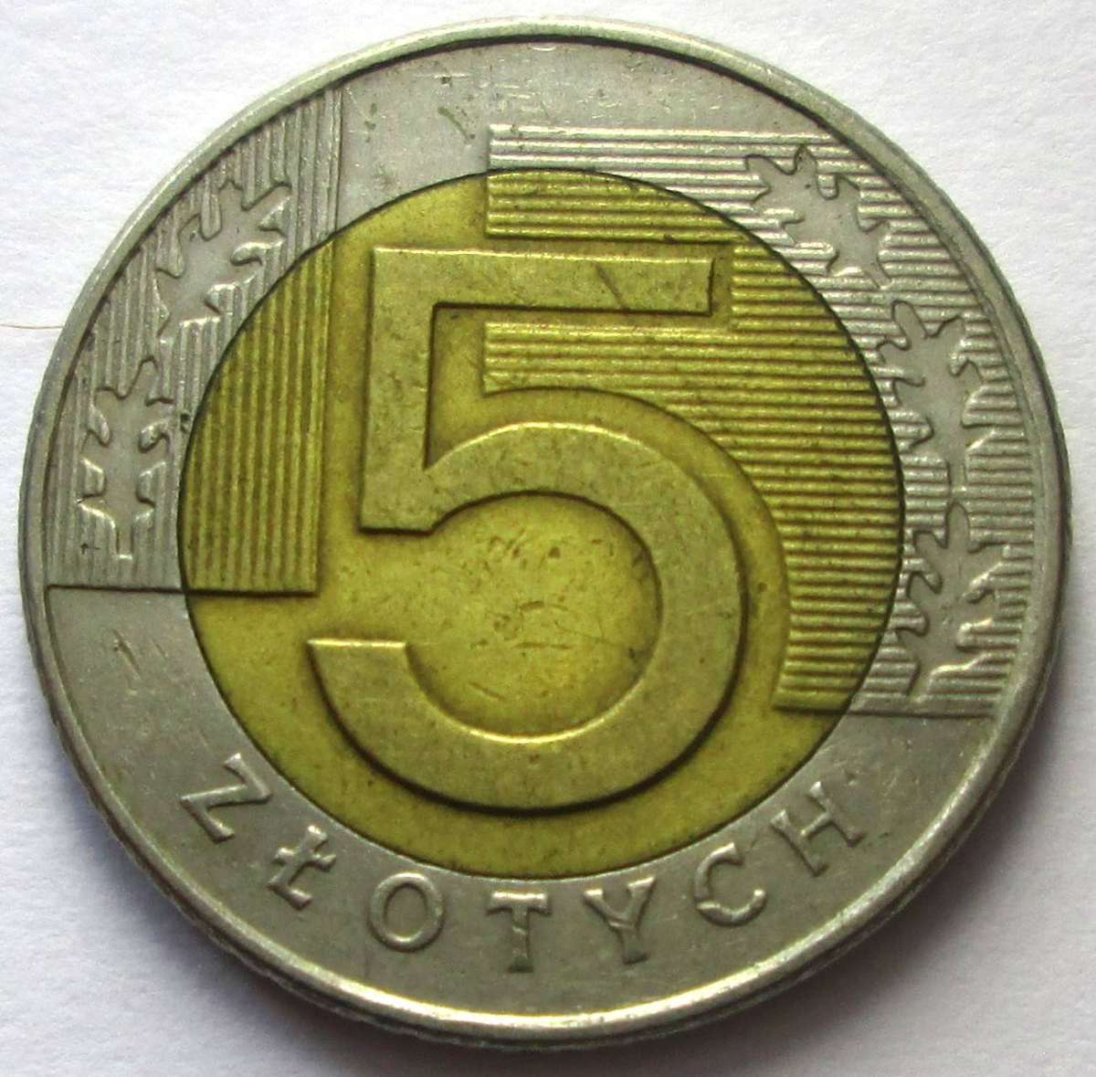 1994 Poland 5 Zlotys